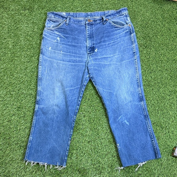 Wrangler Other - Wrangler Men's Blue Straight Leg Jeans